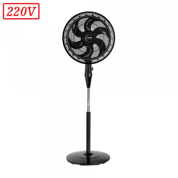 VENTILADOR ARNO VE6C XTREME 6 COLUNA 40CM 6 PAS 3 VEL 220V PRETO