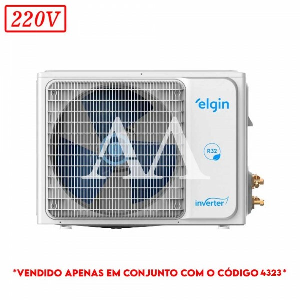 AR CONDICIONADO CONDENSADOR ELGIN SPLIT HIGH WALL ECO INVERTER II C/ WIFI 12000 BTU 220V