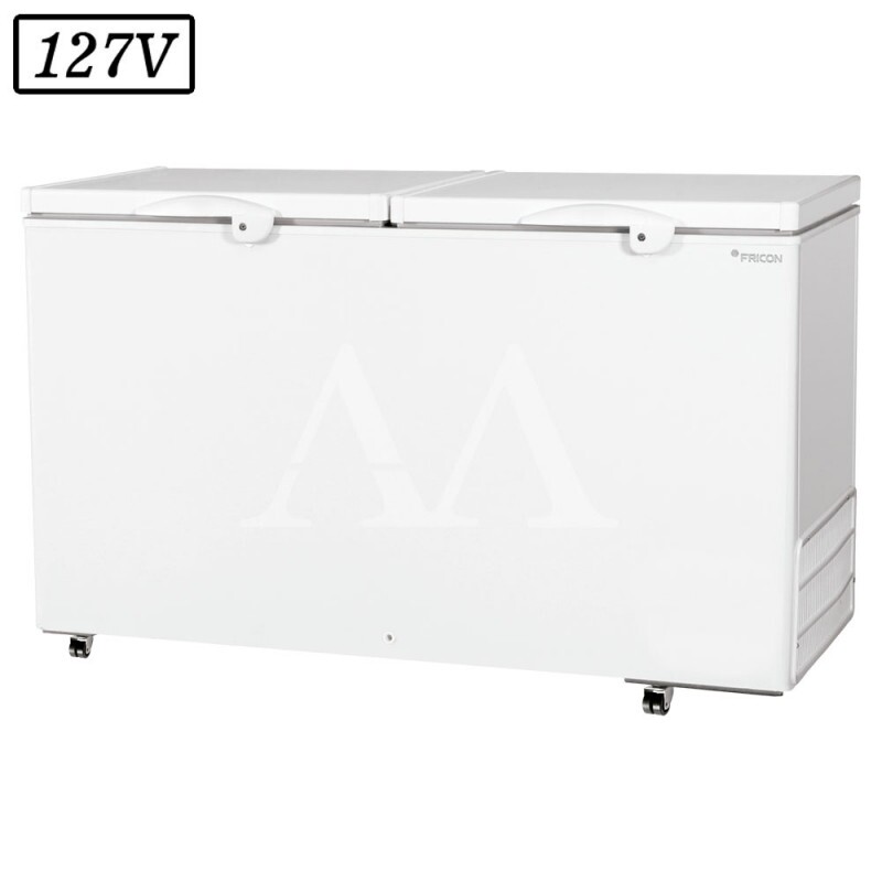 FREEZER FRICON HCED503C HORIZONTAL 503L 127V BRANCO