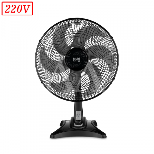 VENTILADOR MULTILASER TURBO VL402 40CM 6 PAS 3 VEL 220V PRETO